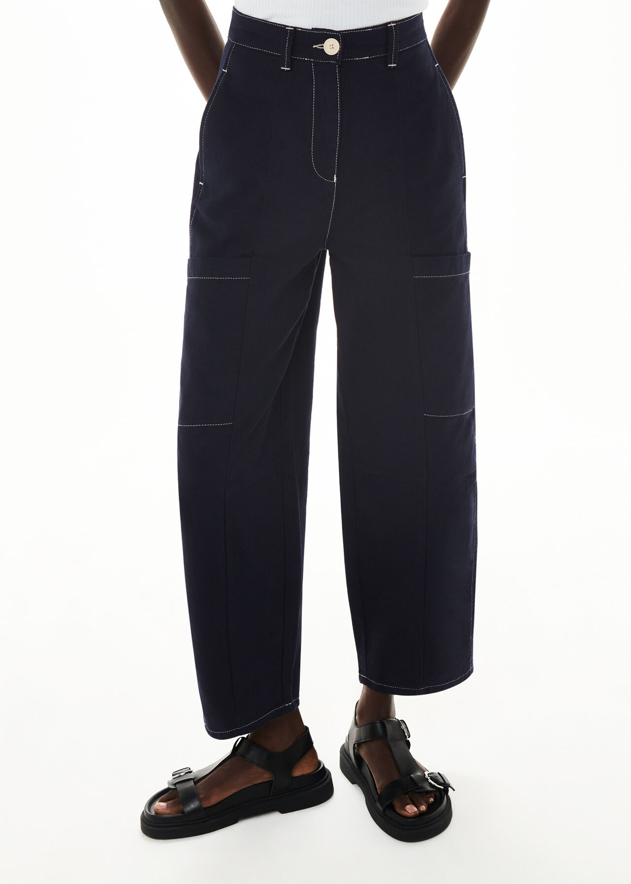 Meg Tab Detail Trouser