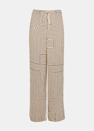 Angled Stripe Trouser