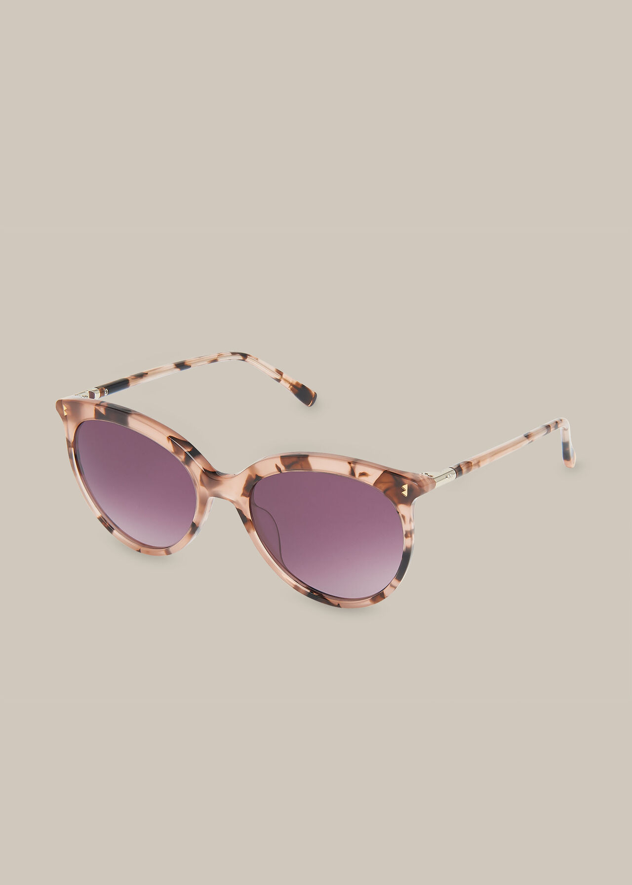 Maya Cat Eye Sunglasses Brown/Multi