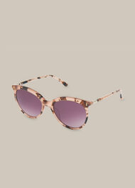 Maya Cat Eye Sunglasses Brown/Multi