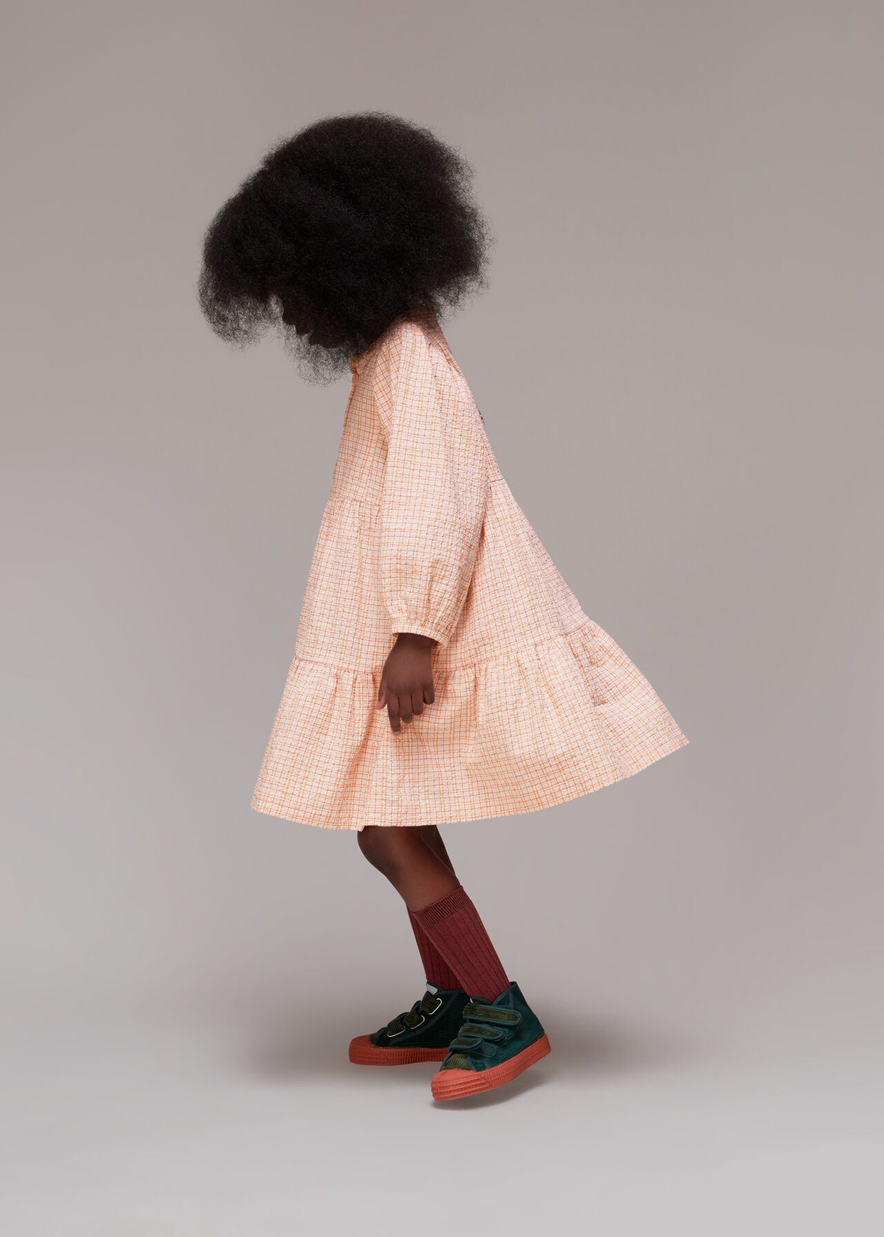 Check Nora Dress