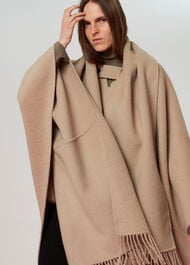 Wrap Fringe Coat