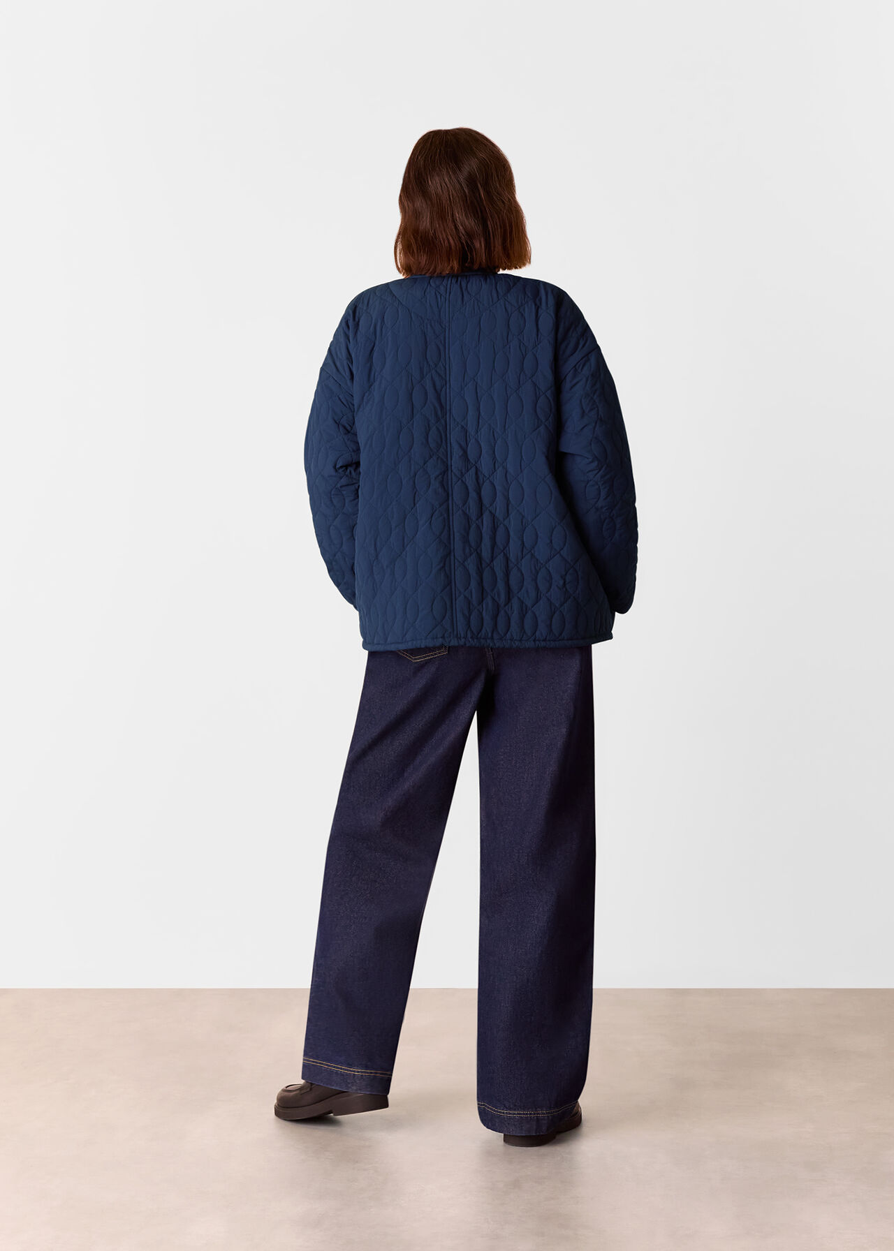 Nia Drawstring Quilted Jacket