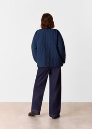Nia Drawstring Quilted Jacket