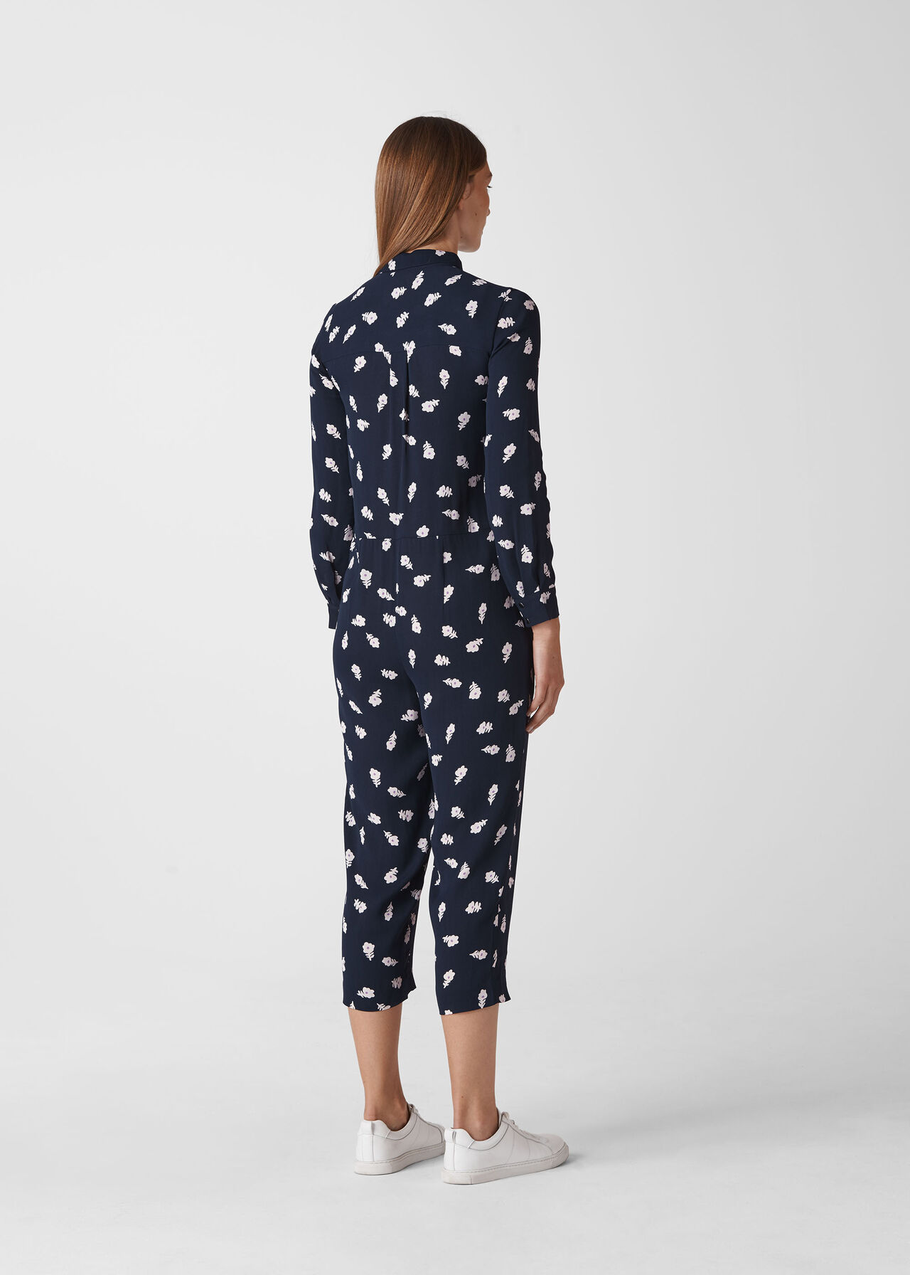 Rowan Print Bonny Jumpsuit Navy/Multi