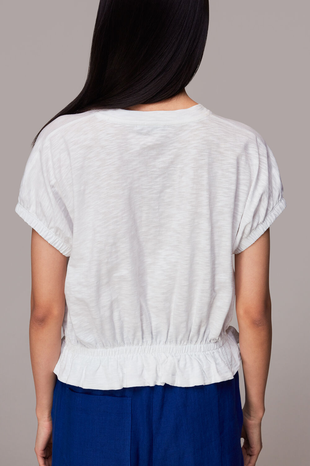 Celly Gathered Hem Top