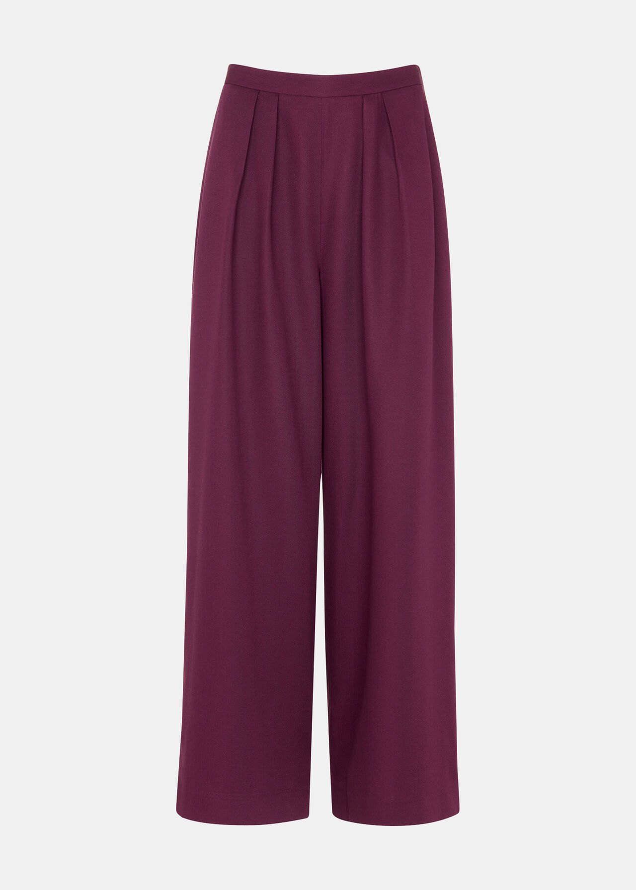 Pleat Front Relaxed Trouser