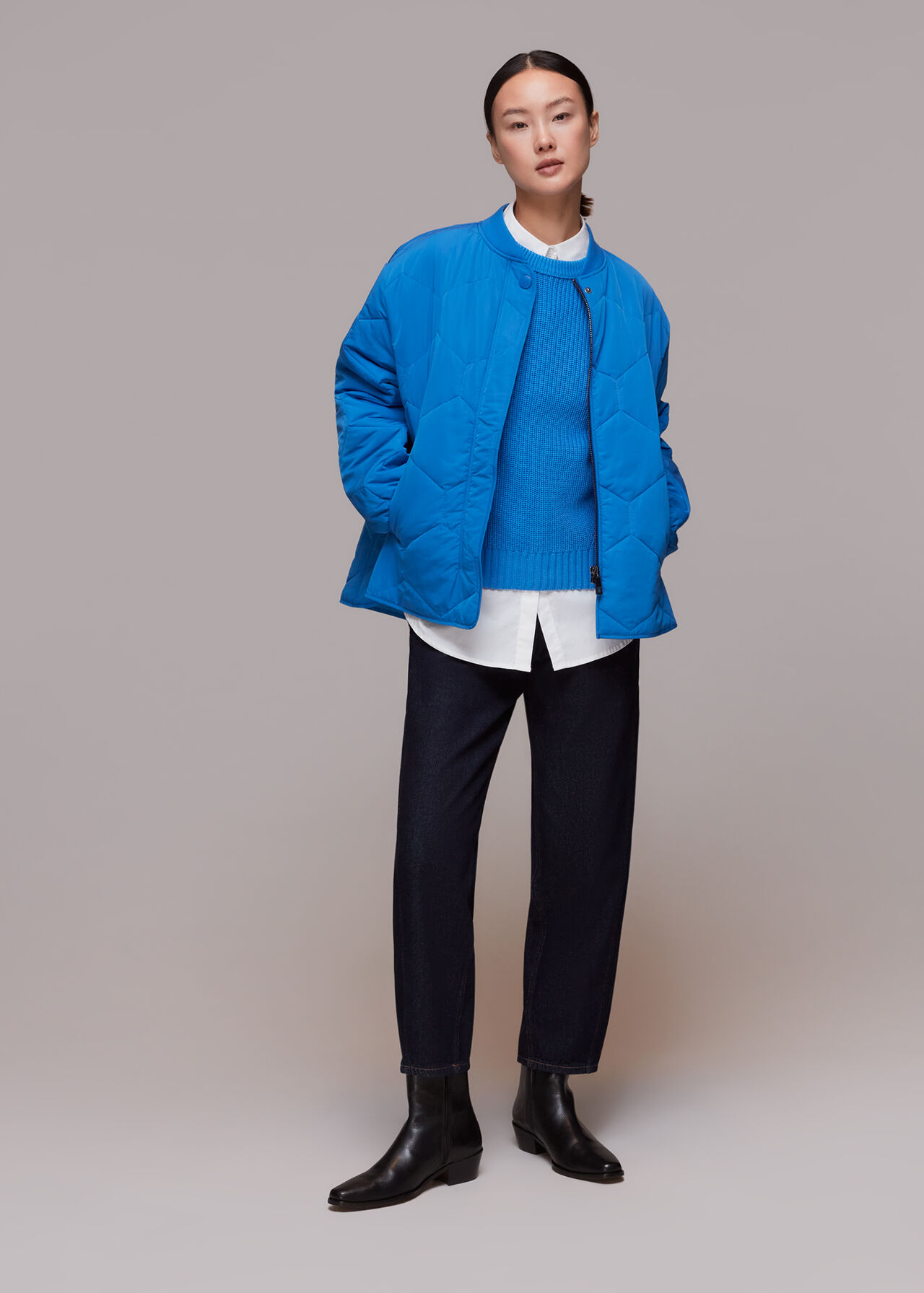 Rib Crew Neck Jumper