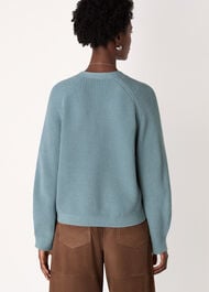 V Neck Cotton Cardigan