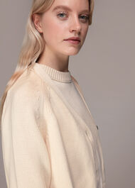 Karine Rib Detail Cardigan