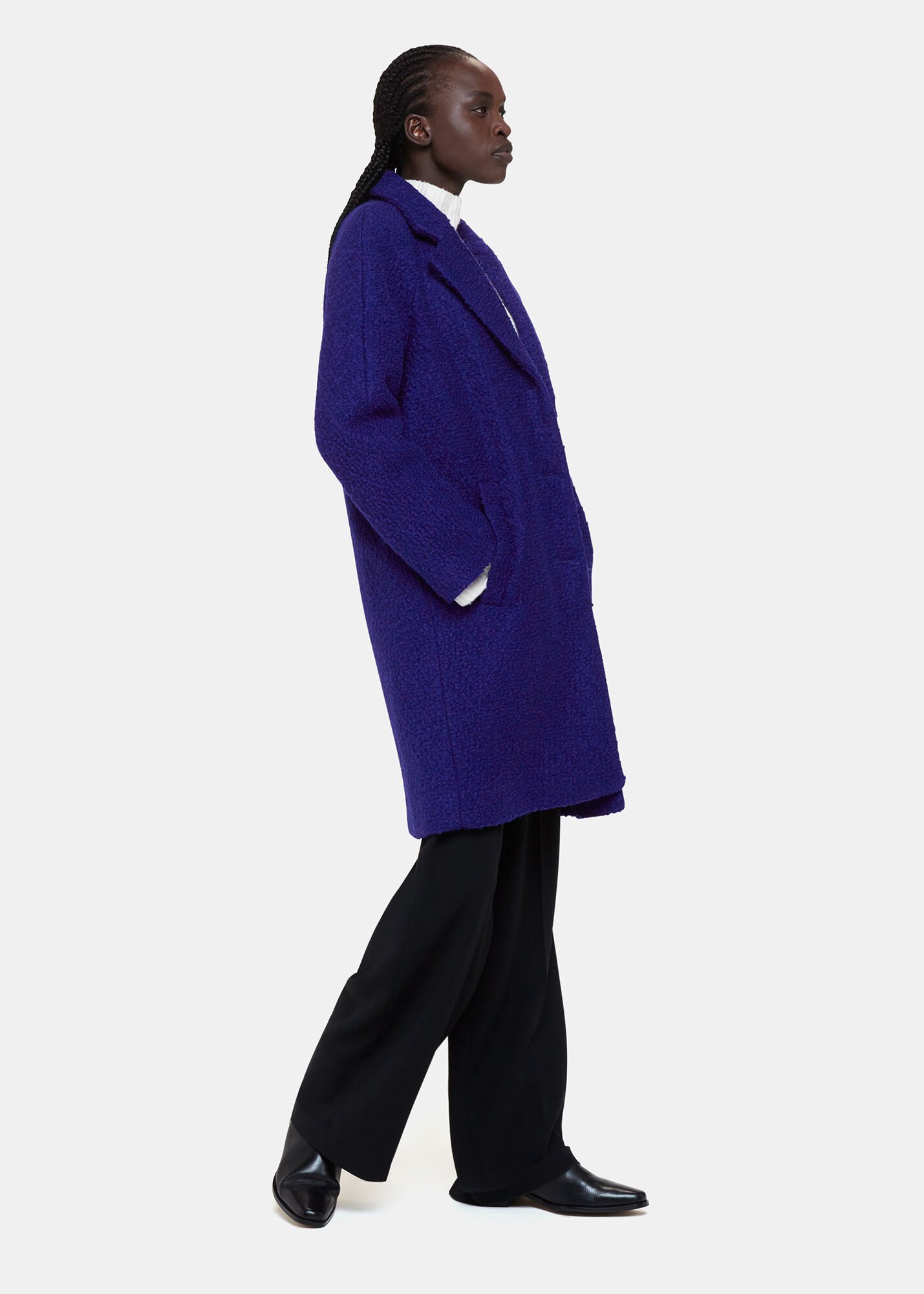Whistles blue hotsell coat