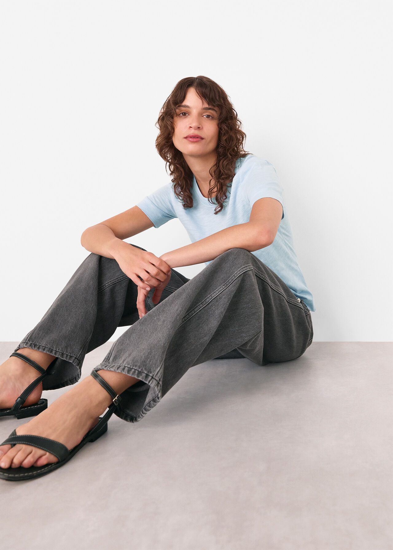 Rosa Double Trim T-Shirt