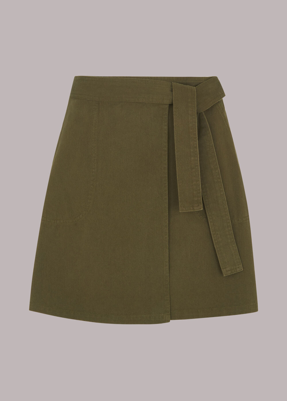 Macie Wrap A Line Skirt