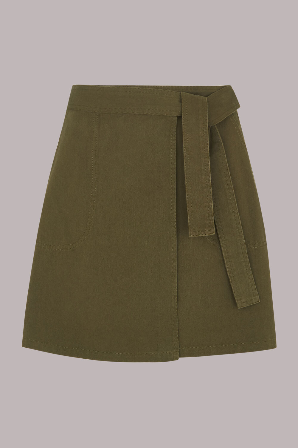 Macie Wrap A Line Skirt