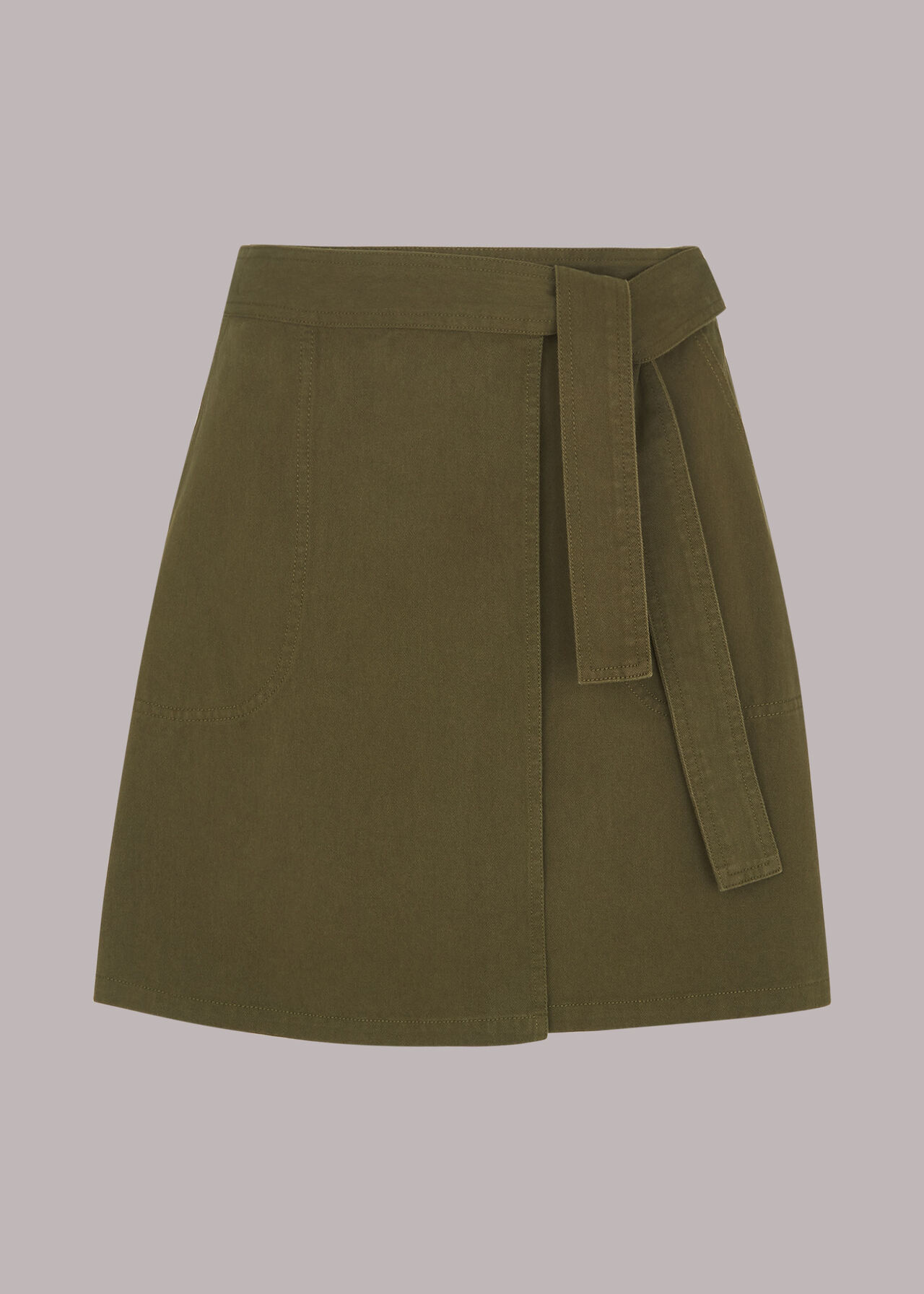 Macie Wrap A Line Skirt