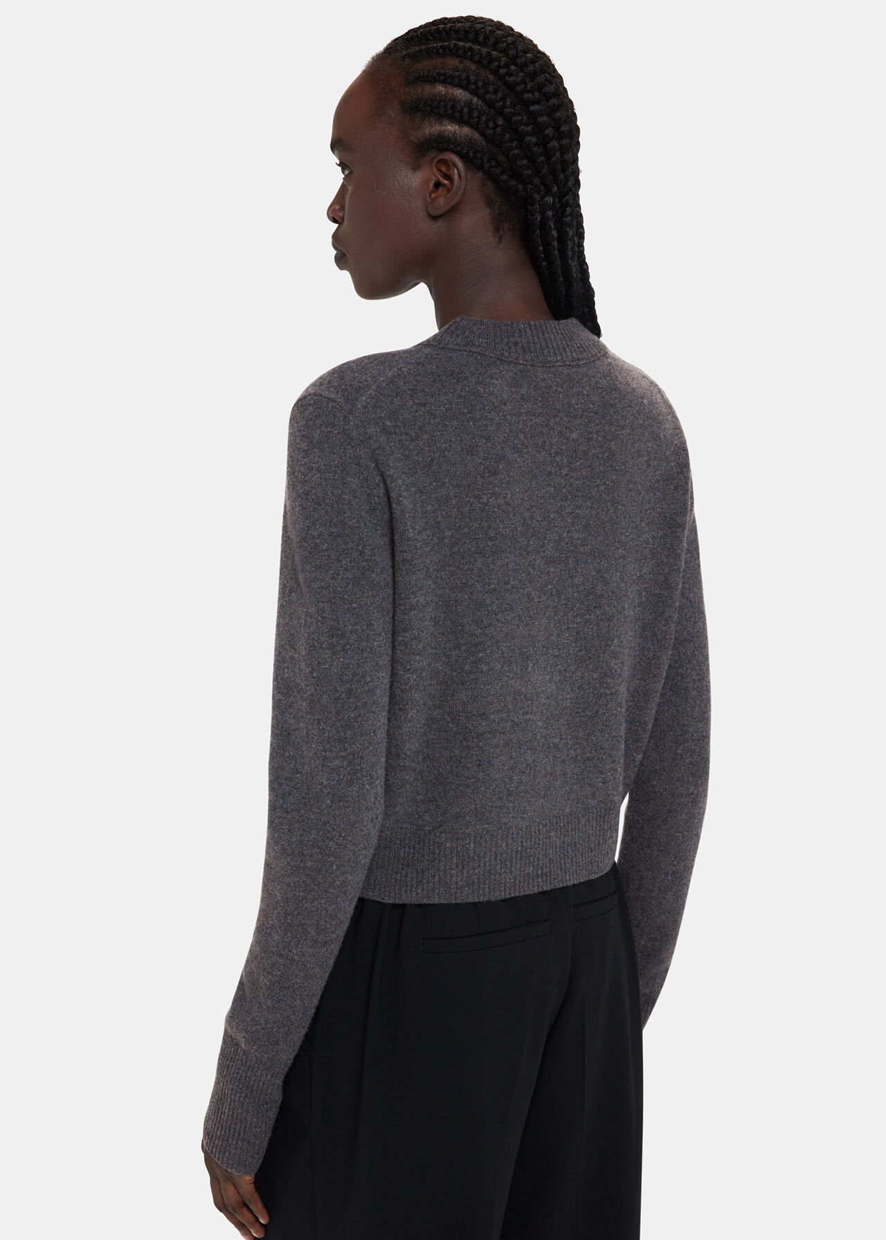 Wool Cropped Sweater