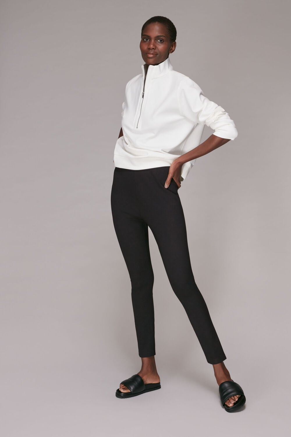 Classic Slim Ponte Trouser