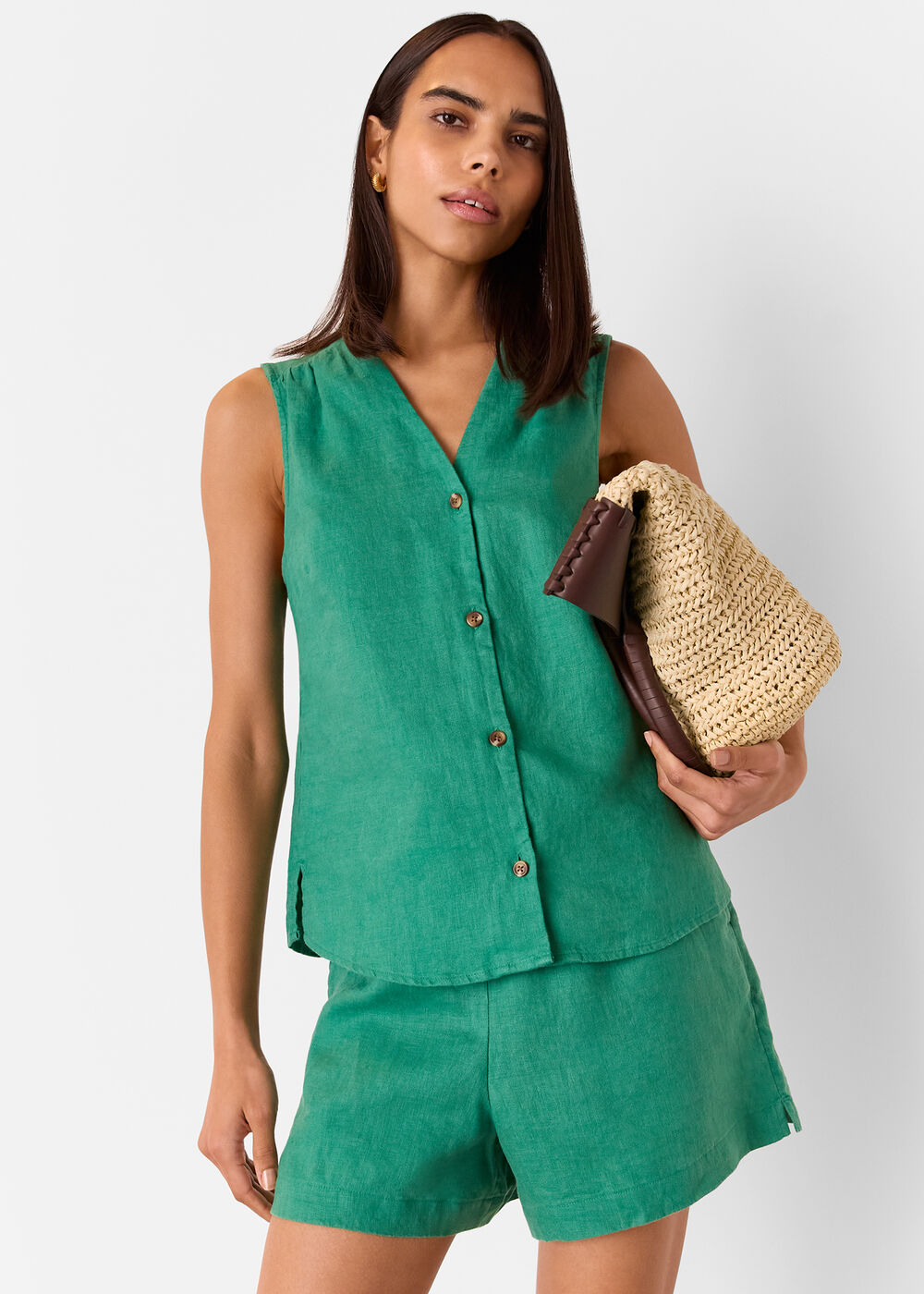 Laura Linen Tank
