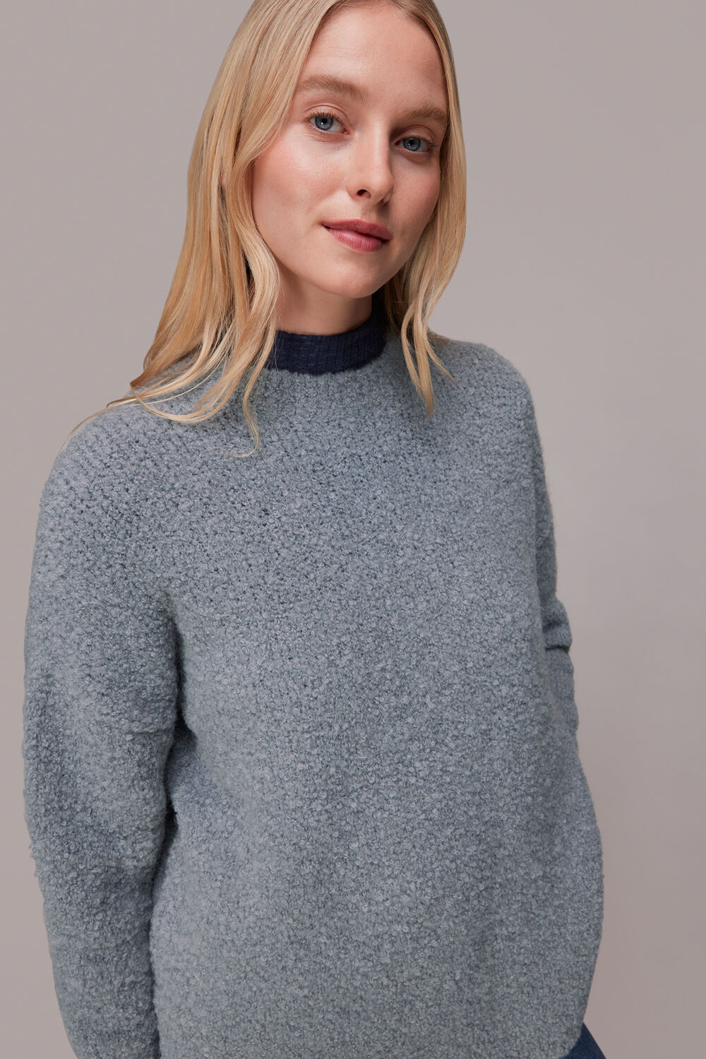 Relaxed Boucle Sweater
