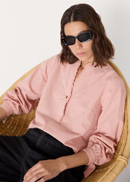 Textured Frill Shirt