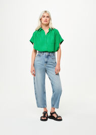 Petite Nicola Button Shirt