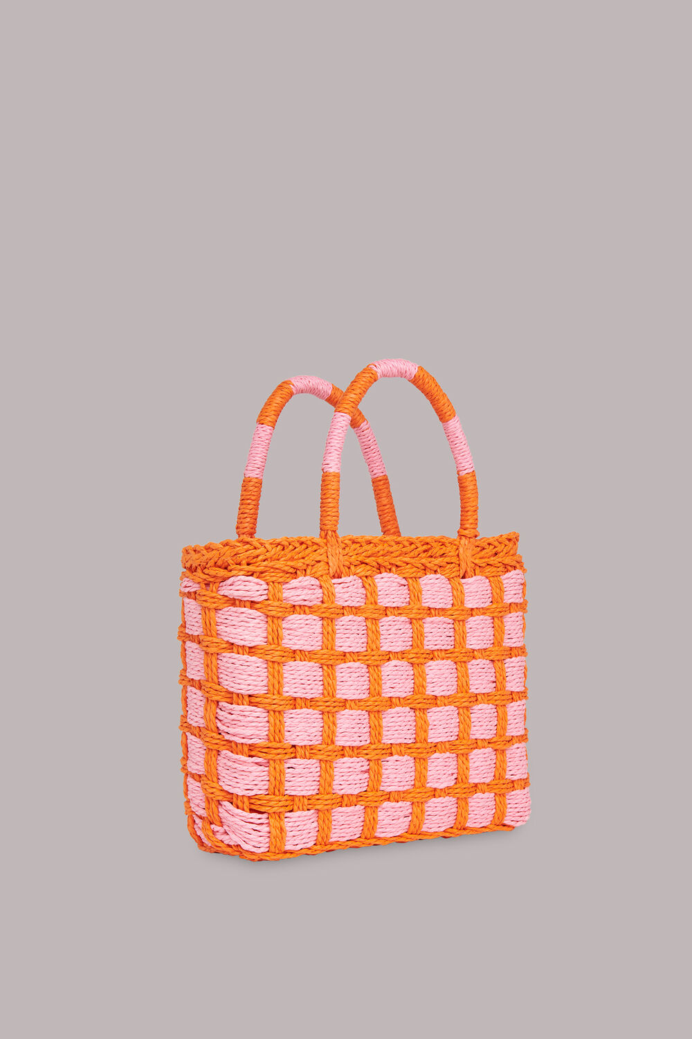 Tillie Mini Checkboard Tote