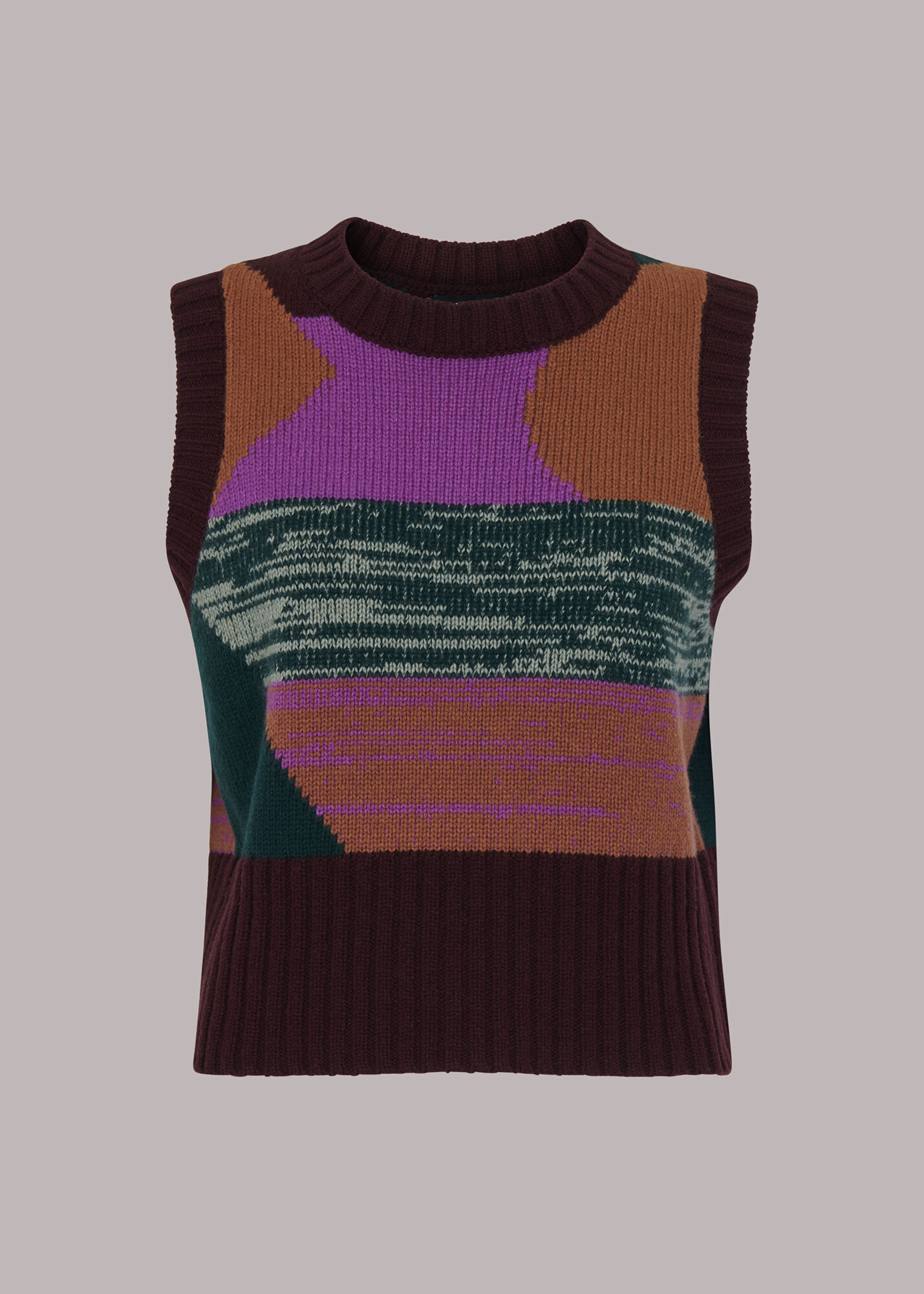 Multicolour Lively Knitted Tank WHISTLES