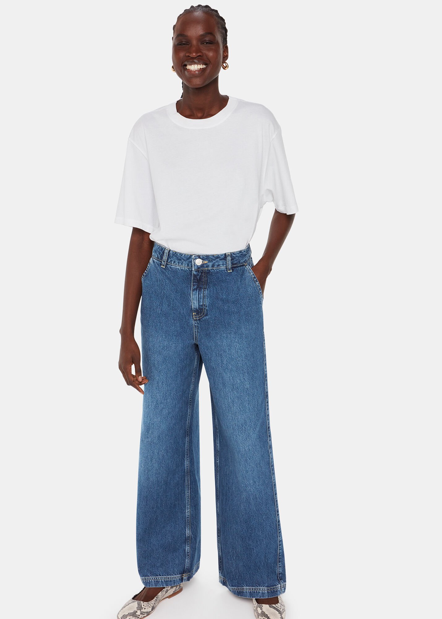 Whistles sales boyfriend jeans