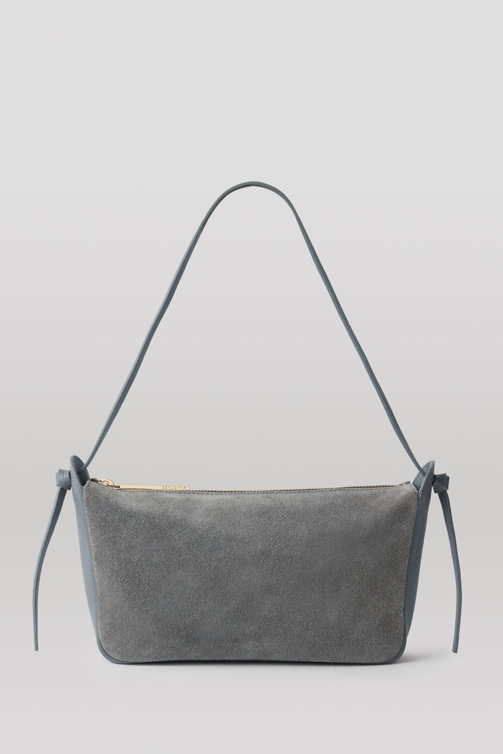 Small Suede Knot Shoulder Bag