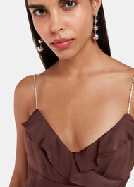 Diamante Detail Slip Dress