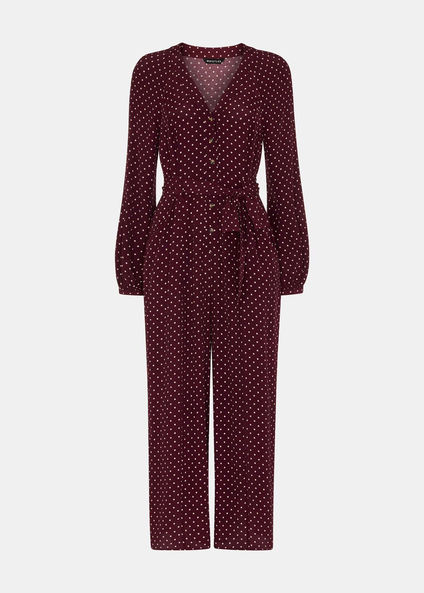 Whistles polka dot jumpsuit cheap