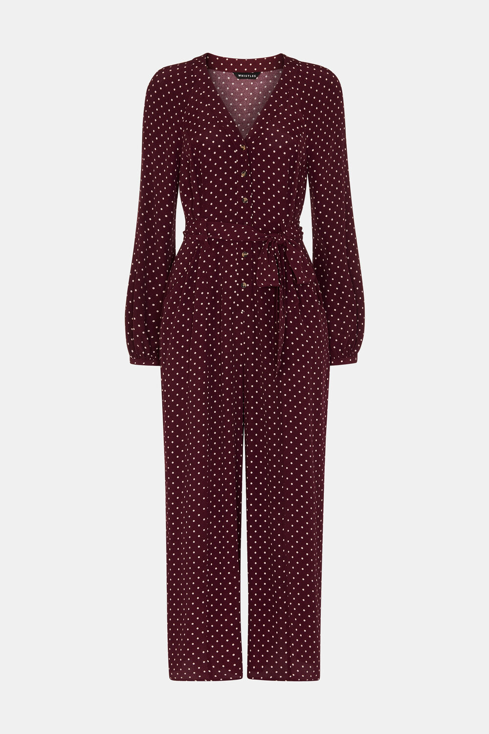 Lottie Spot Print Jumpsuit