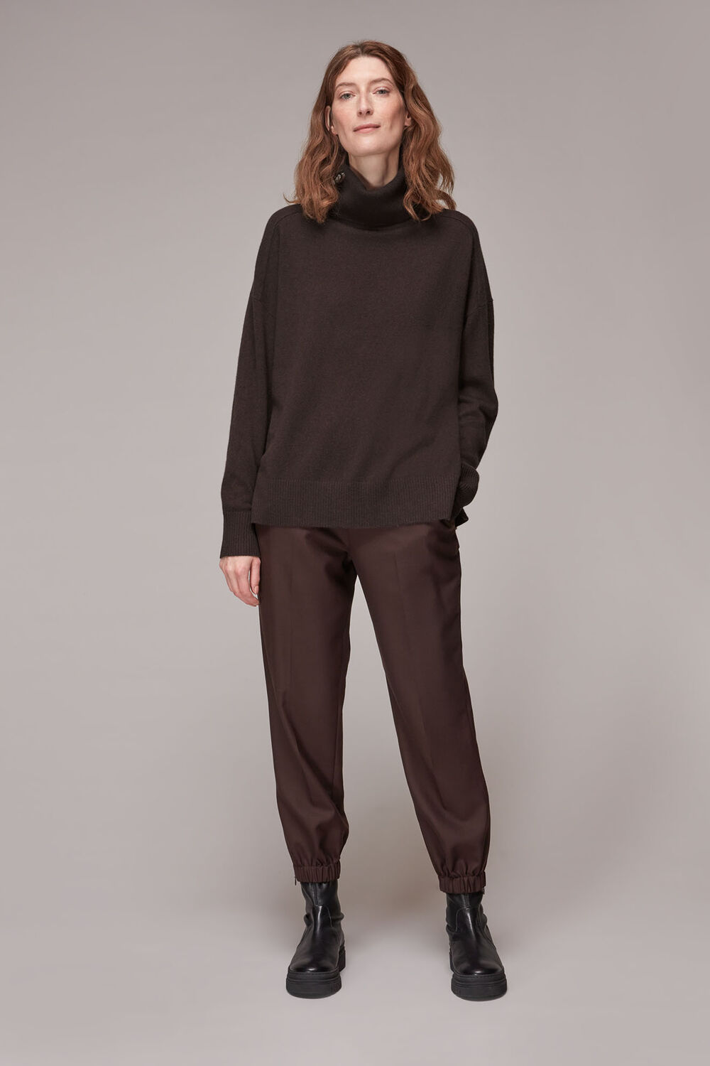 Cashmere Roll Neck Jumper