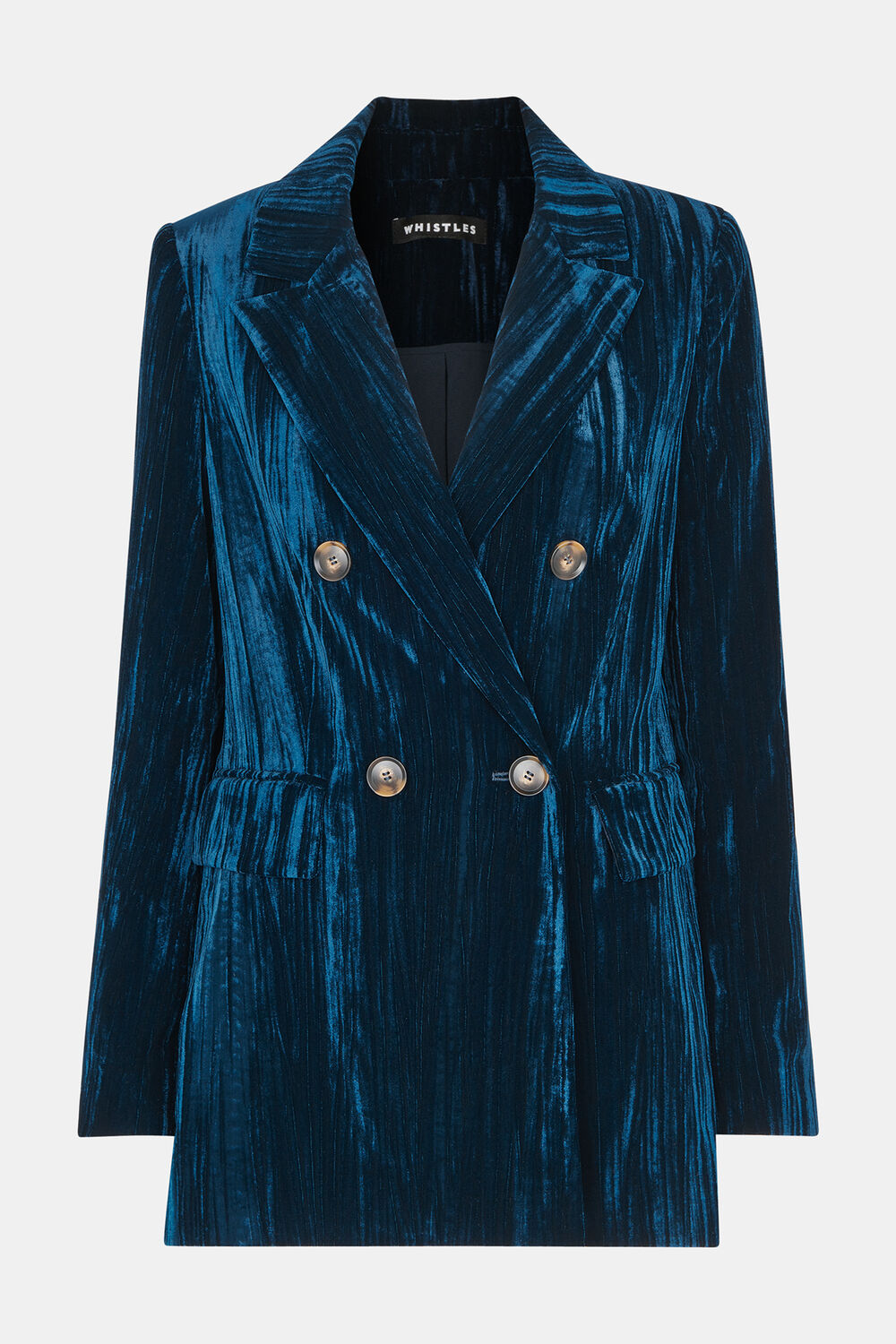 Hallie Crushed Velvet Blazer