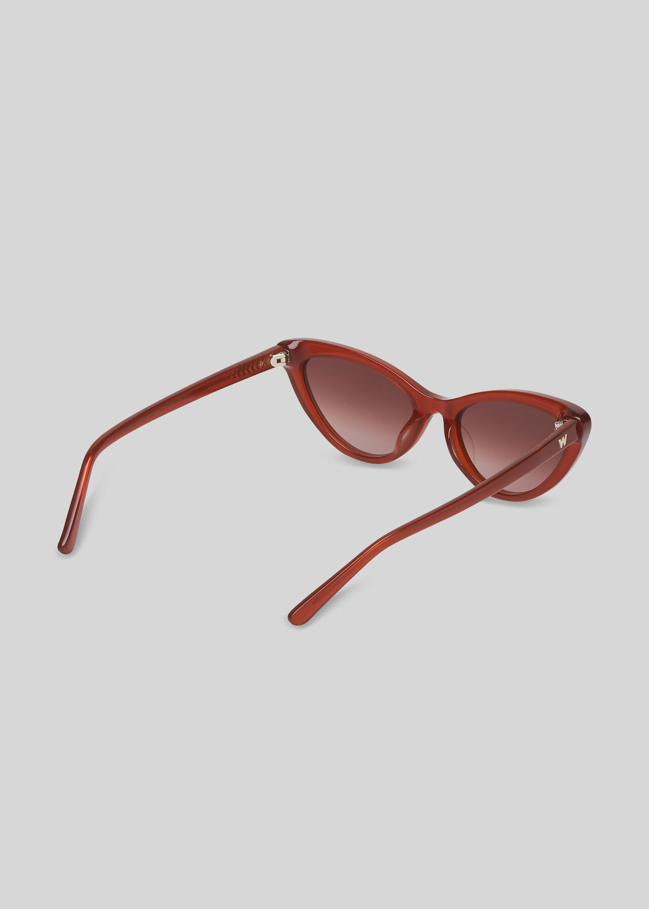 Hart Cat Eye Sunglasses Rust