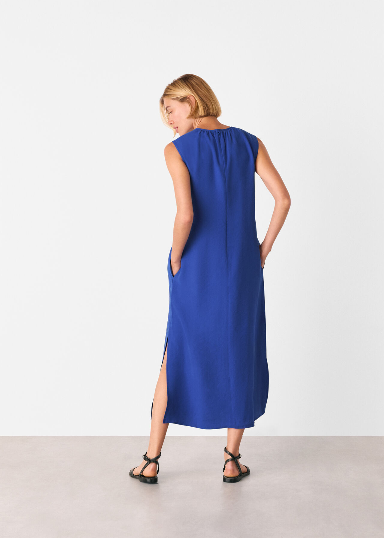 Sleeveless Midi Dress