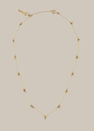 Pip Pearl Necklace Gold/Multi