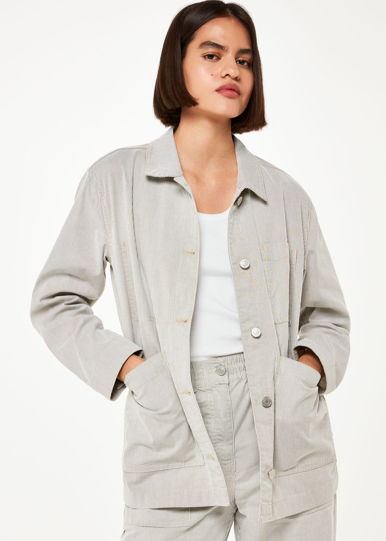 Sylvie Stripe Jacket