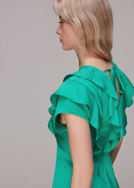 Adeline Frill Midi Dress