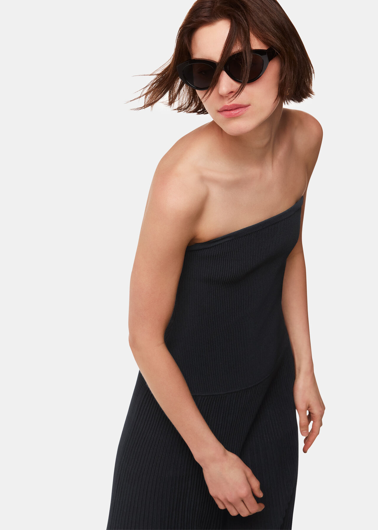 Bandeau Knit Dress