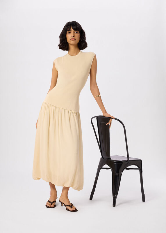 Chocolate Suede Toe Post Heeled Mule