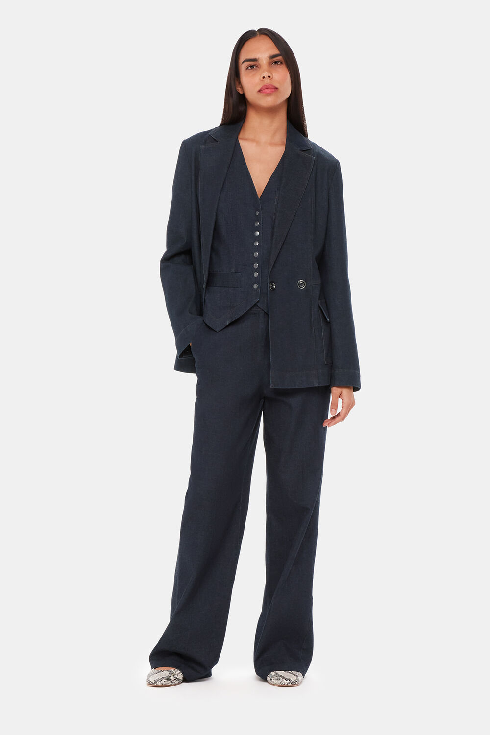 Joanna Denim Blazer