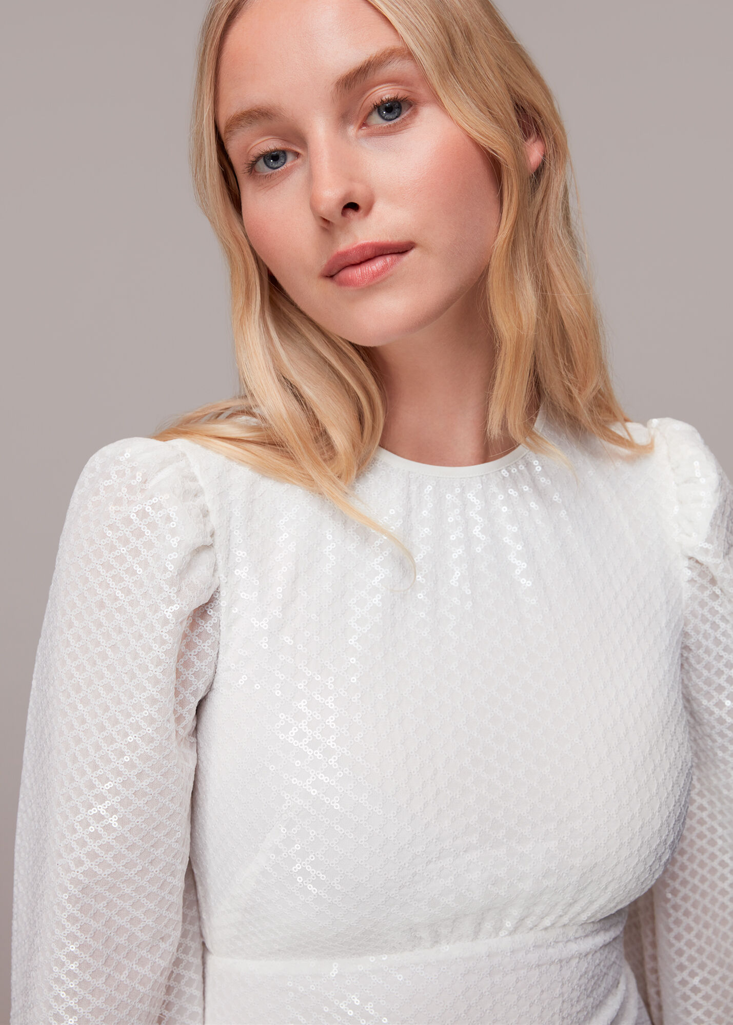 Chic BellSleeve Wedding Dress Whistles Bridal Collection