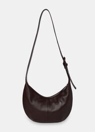Small Sia Curved Crossbody Bag