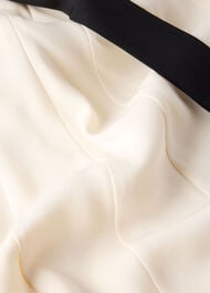 Buckle Detail Midi Dress