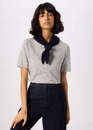 Rosa Double Trim Stripe TShirt