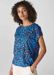 Brushed Leopard Minimal Tee