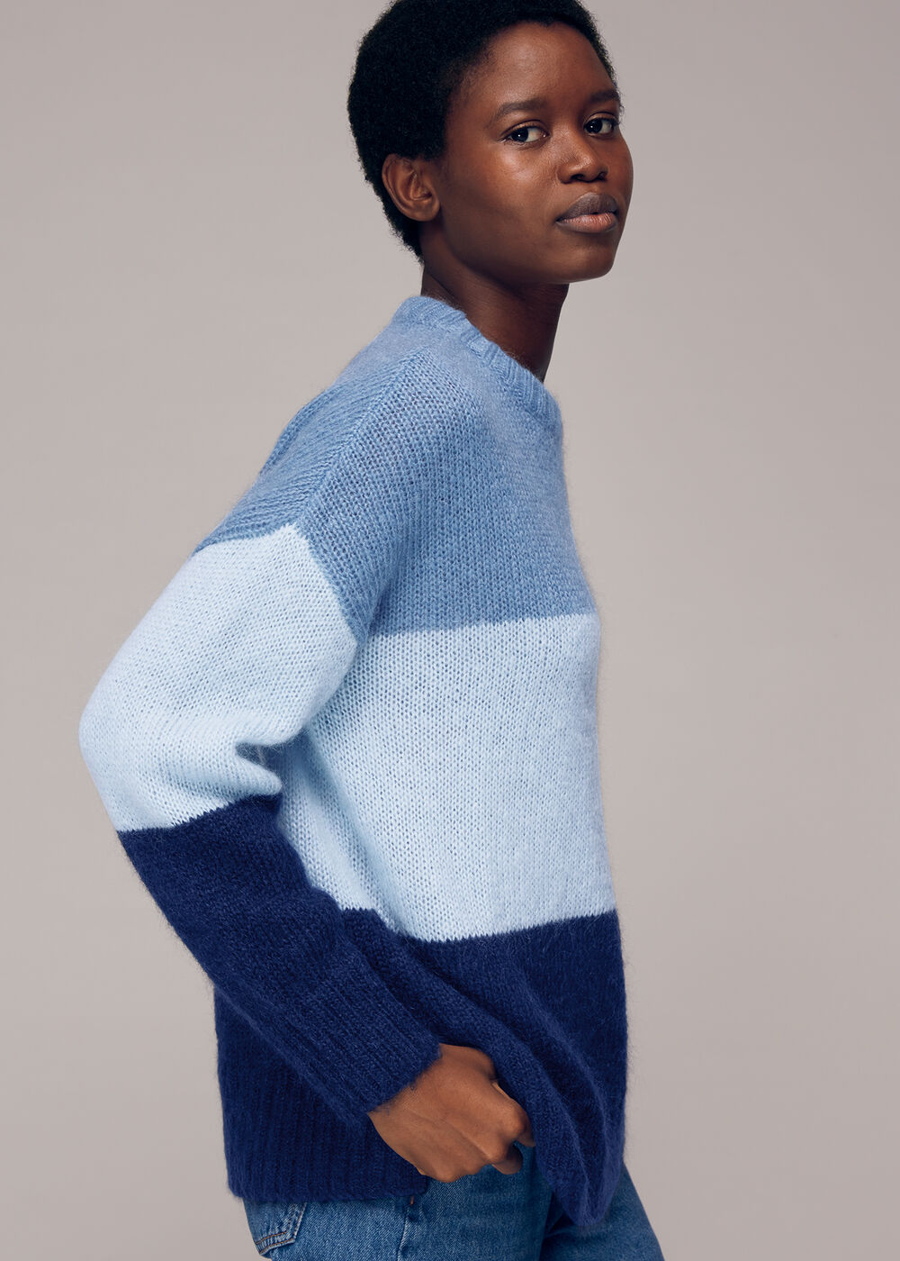 Mohair Stripe Knit
