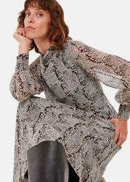 Optical Snake Meg Dress