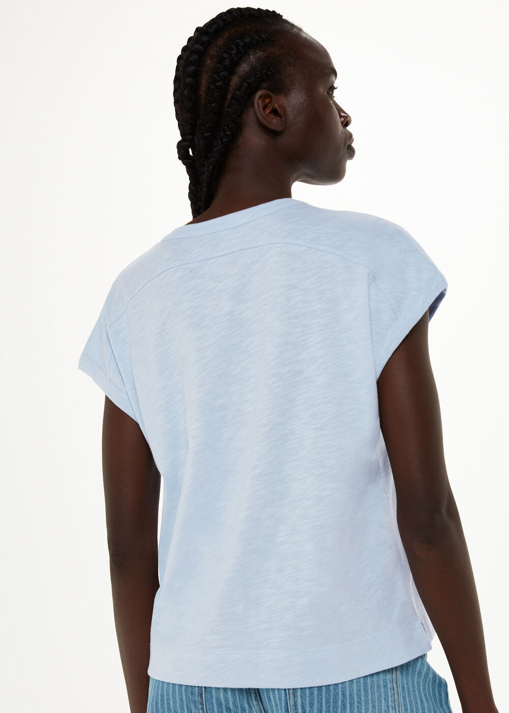 Aubrie Button Through Top